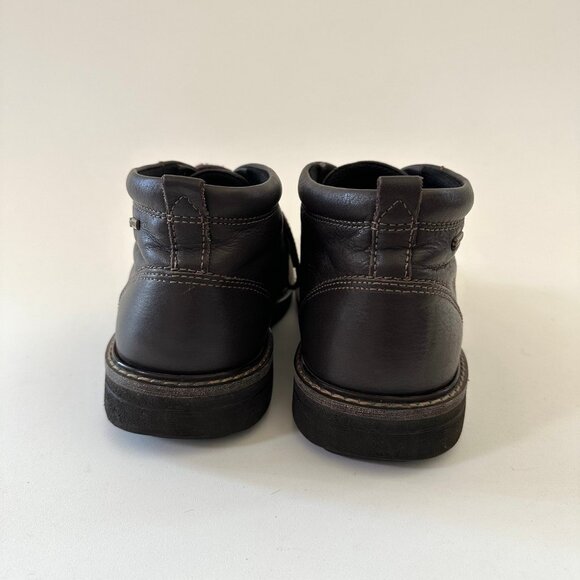 Ecco Mens Goretex Turn Chukka Brown Mid Leather Boots Size EU 44 US 10.5 Lace Up - Picture 9 of 9
